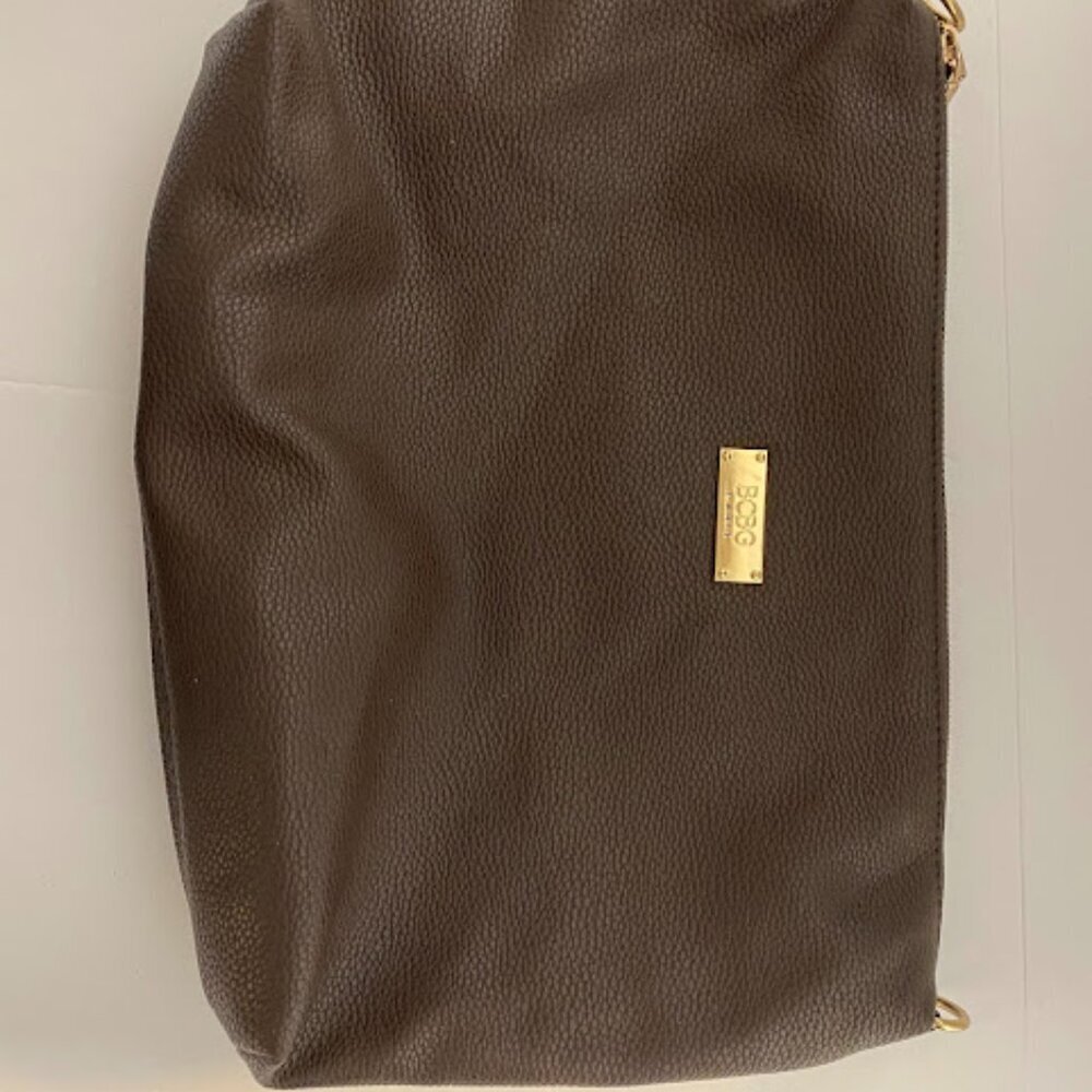 BCBG Paris Dark Brown Women's Clutch Crossbody Bag Medium - Picture 3 of 10